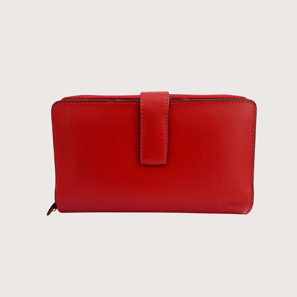 Audrey Deluxe Checkbook Clutch Wallet