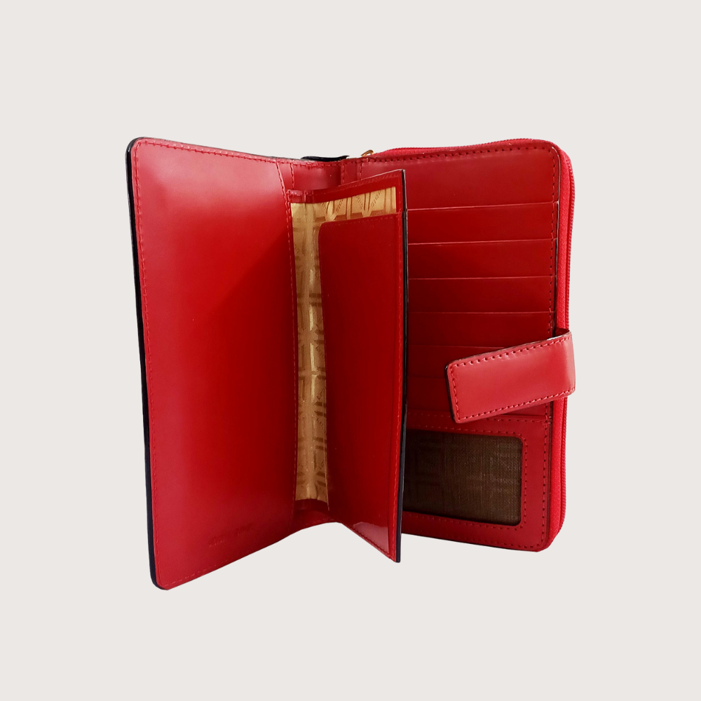 Audrey Deluxe Checkbook Clutch Wallet