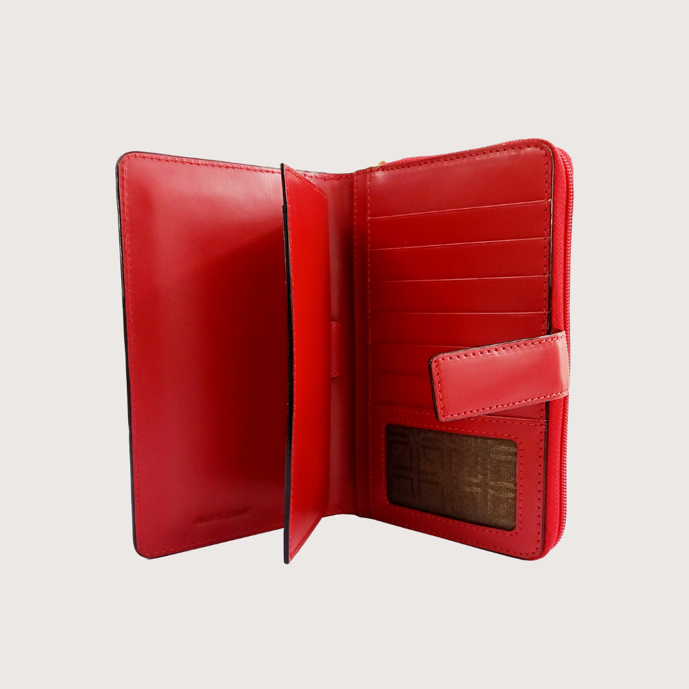 Audrey Deluxe Checkbook Clutch Wallet