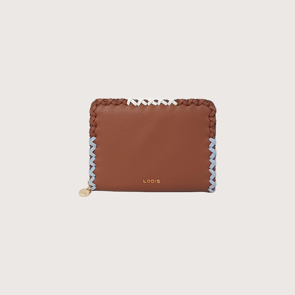 AROUND THE EDGES ZIP-AROUND WALLET